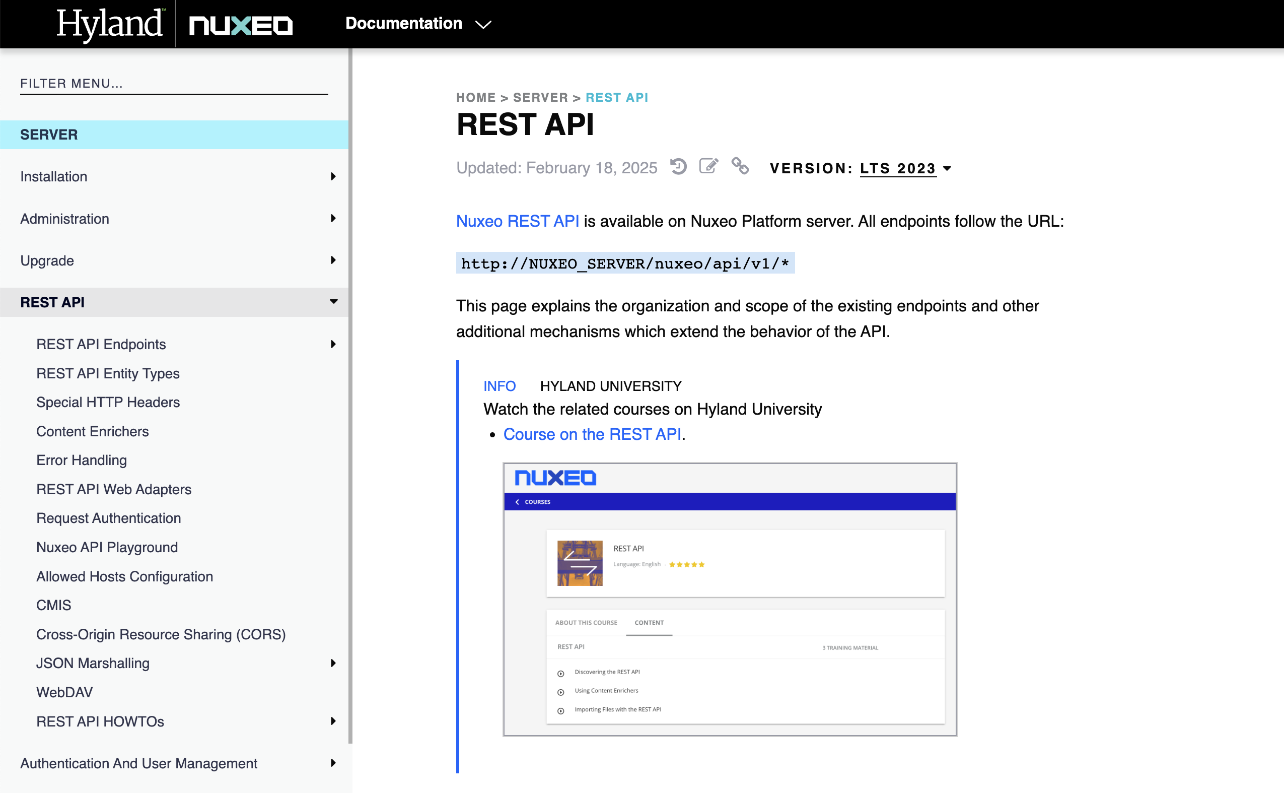 Nuxeo API Documentation